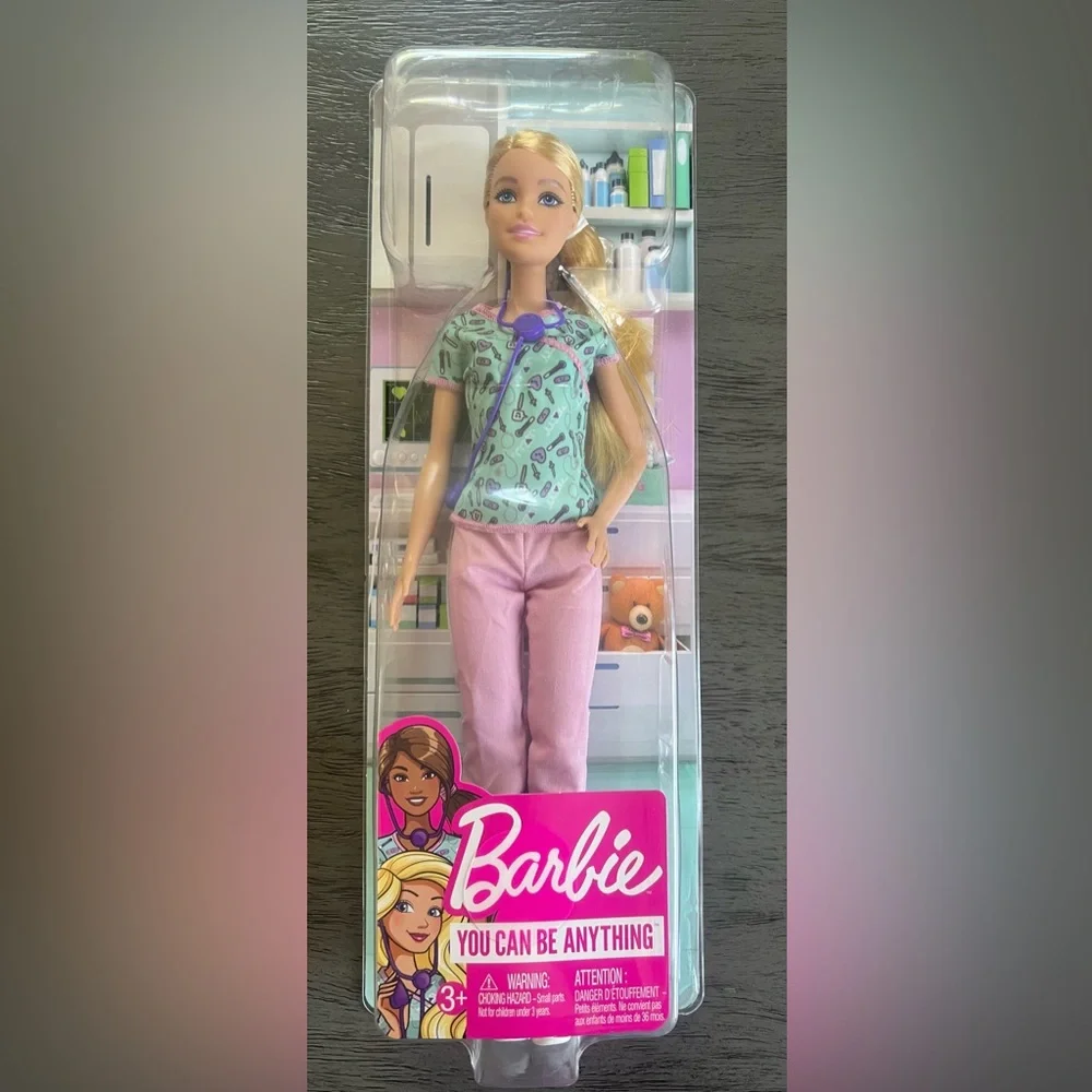 Mattel Barbie Doll with Pink Pants and Green Top